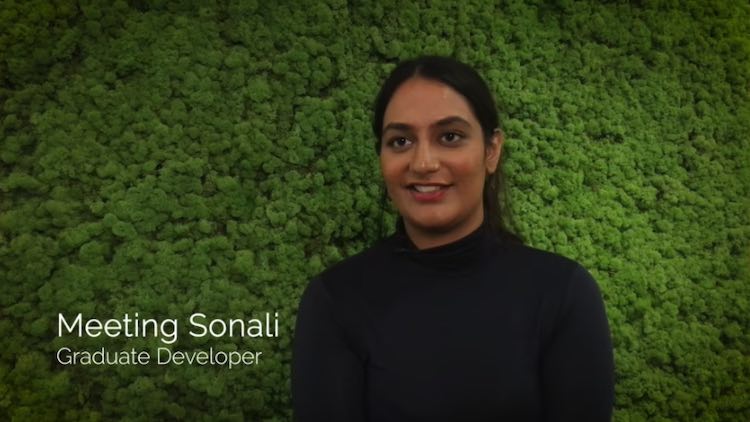 Sonali's experience on our graduate program